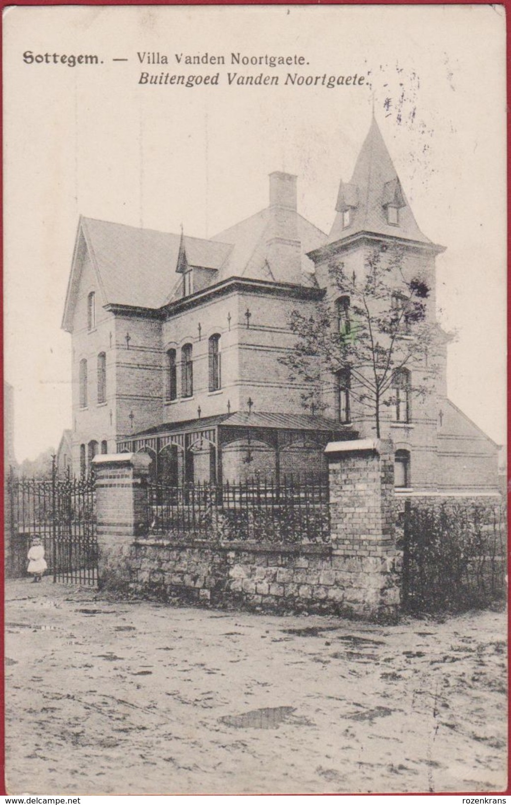 Zottegem Sottegem Villa Vanden Noortgaete - Buitengoed Vanden Noortgaete  1926 Geanimeerd (In Goede Staat) - Zottegem
