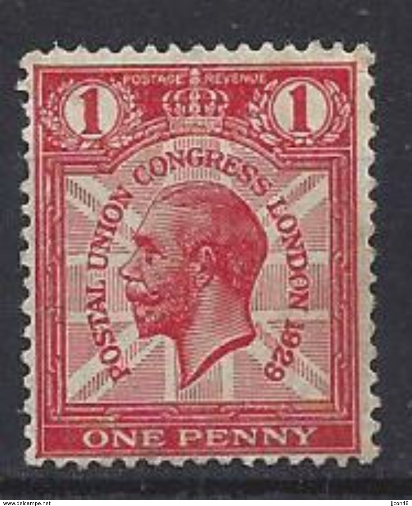 GB 1929  UPU Congress  1d (*) MH SG.435 - Unused Stamps