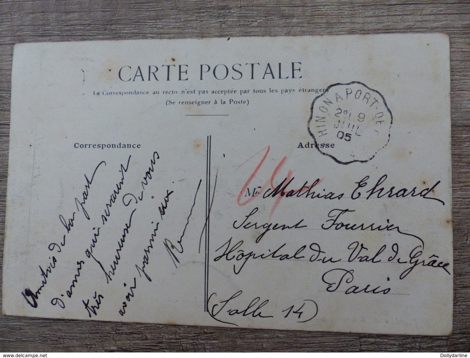 CPA POUZAY Indre Et Loire LA PLACE De L'EGLISE Circulée 1905 Animée Ecrite - Otros & Sin Clasificación