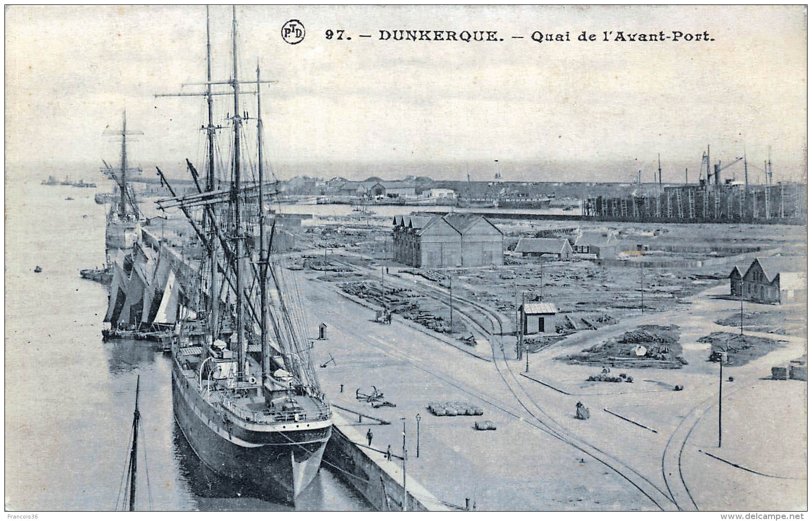 (59) Dunkerque - Quai De L'Avant Port - Dunkerque