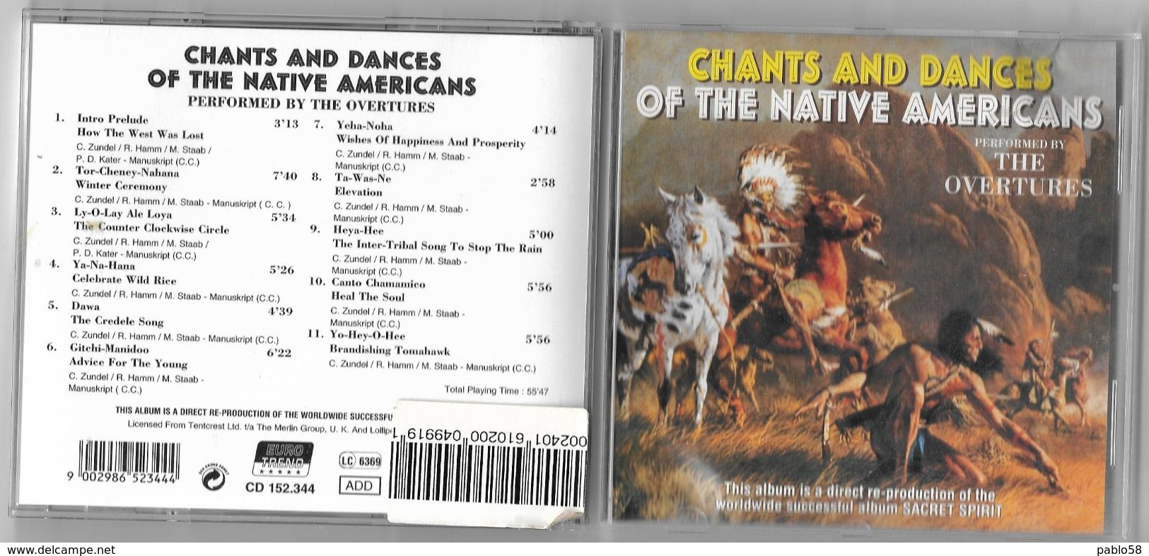 Native Americans Canti E Danze - Musiche Del Mondo