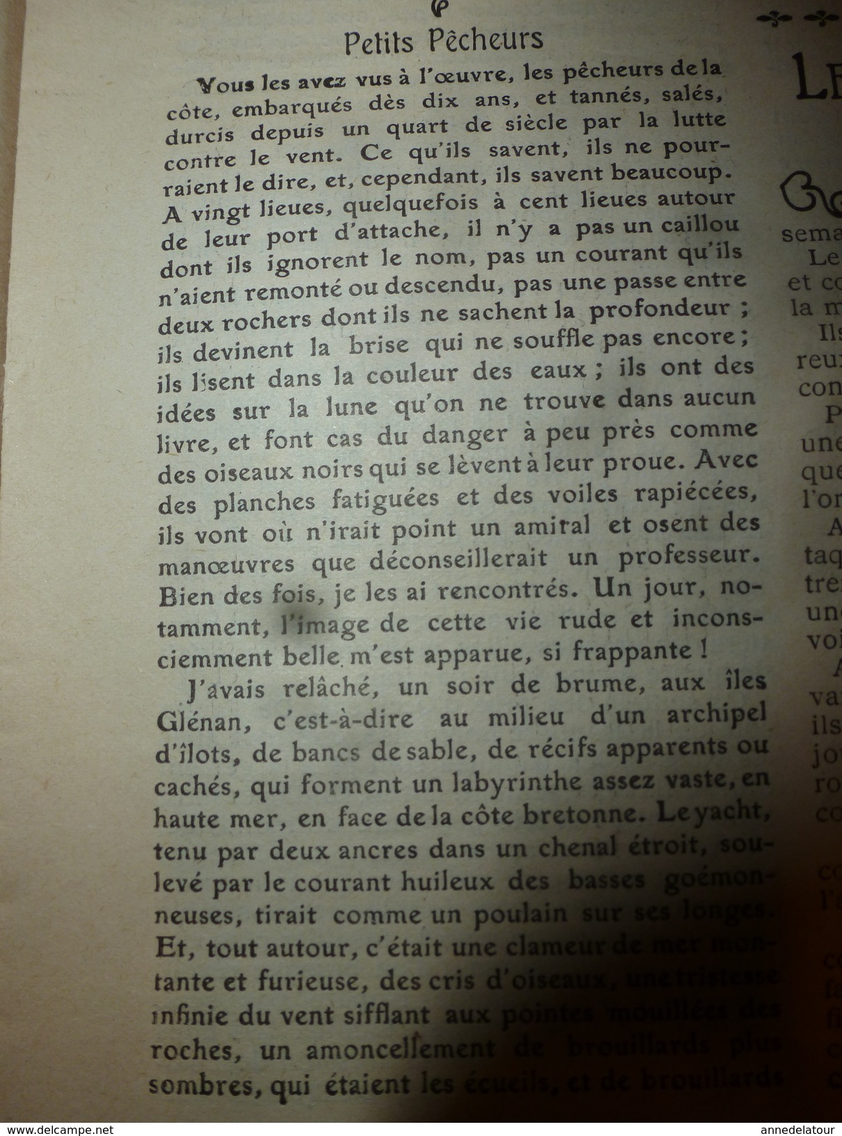 1904 Les ANNALES P&L:Petits Pêcheurs(îles Glénan,Les Groisillons);Procès Terre-Neuviens;Vendée Et Clotilde D'Alvarey;etc - Other & Unclassified