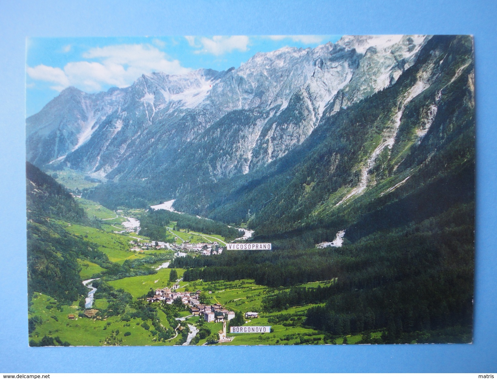 Borgonovo E Vicosoprano - Val Bregaglia - Canton Grigioni - Svizzera - Panorama - Bregaglia