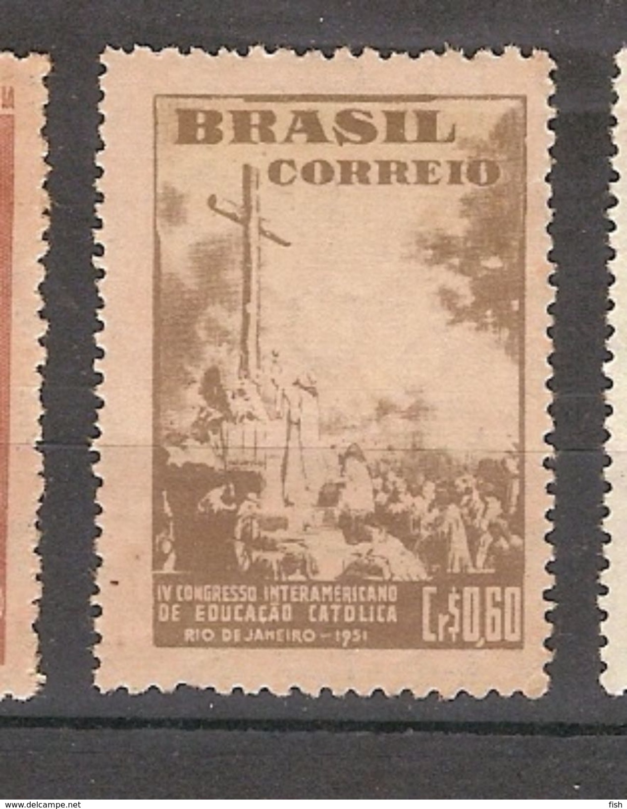 Brazil * & 4th Inter-American Congress Of Catholic Education, Rio De Janeiro 1951 (498) - Christentum