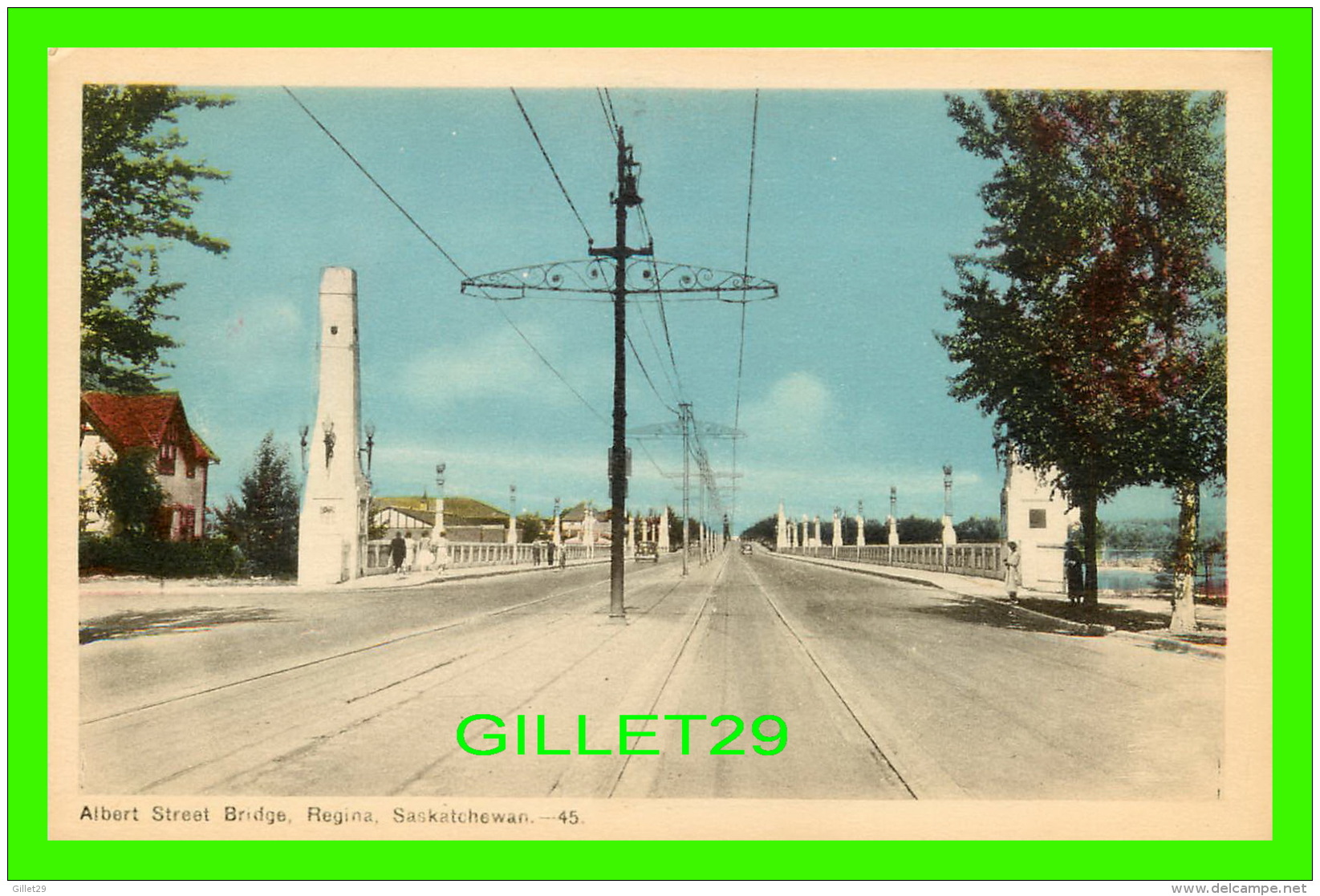 REGINA, SASKATCHEWAN - ALBERT STREET BRIDGE - ANIMATED - PECO - - Regina