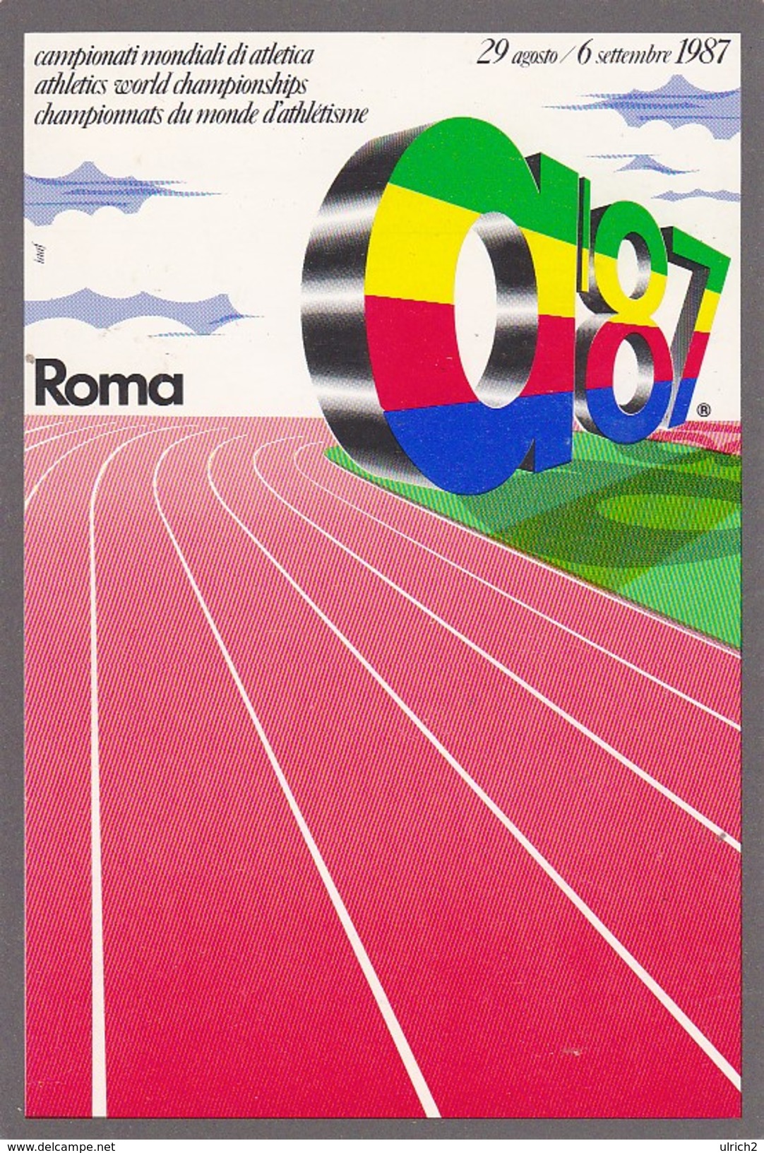 PC Roma - Athletics World Championships - 1987  (31097) - Athlétisme