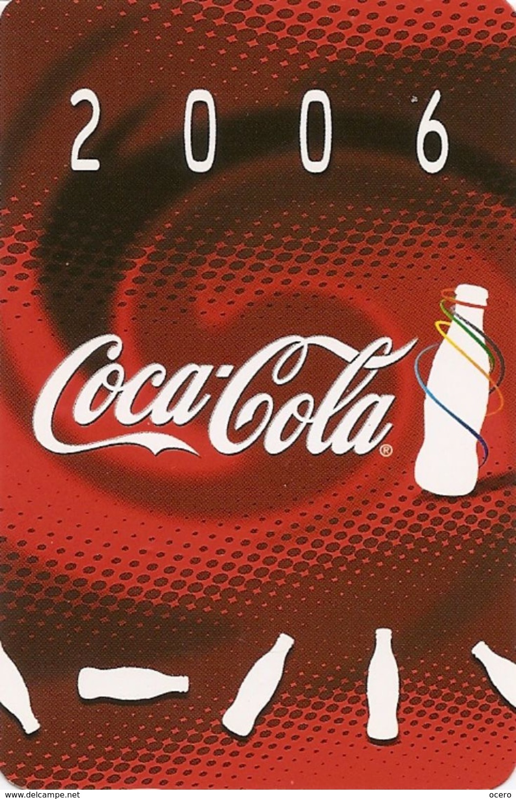 Calendario Coca Cola 2006 - Tamaño Pequeño : 2001-...