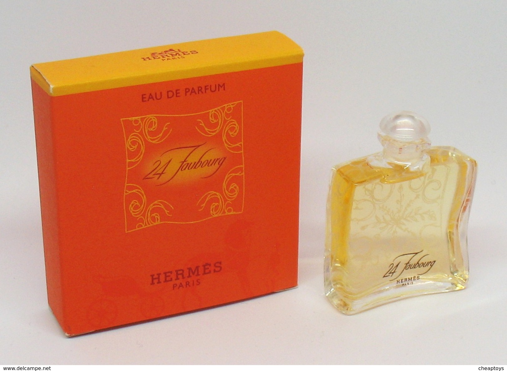 Miniature De Parfum - HERMES "24 Faubourg" Eau De Parfum 7.5 Ml - Nouveau Boitage - Miniatures Femmes (avec Boite)