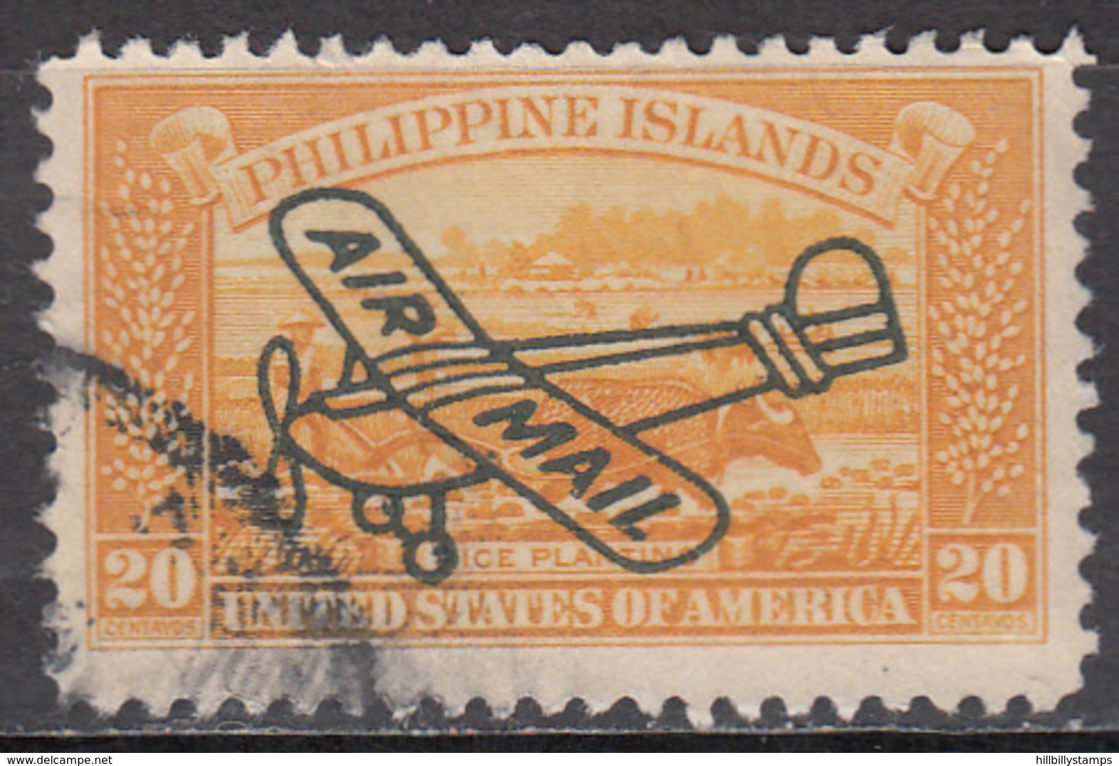 PHILLIPINES    SCOTT NO. C49     USED    YEAR  1933 - Philippines