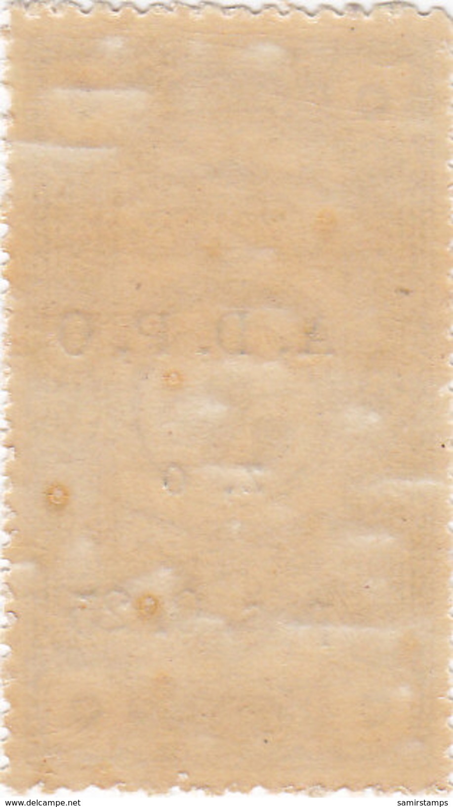 Lebanon-Liban Revenue Ottoman ADPO Z.O. MINT N.H. INVERTED OVERPRINT. Rare In This Condit>2 Scans- SKRILL PAY. RED.PR - Lebanon