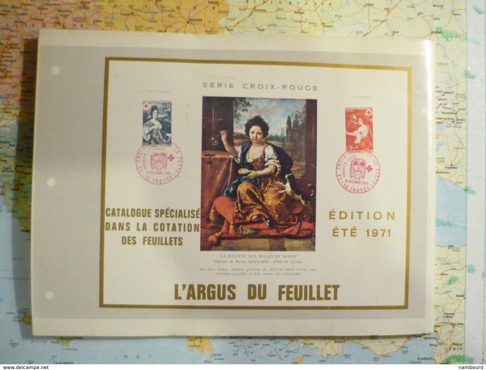 Mini Catalogue L'Argus Des Feuillets CEF 1971 / 1 - Frankrijk