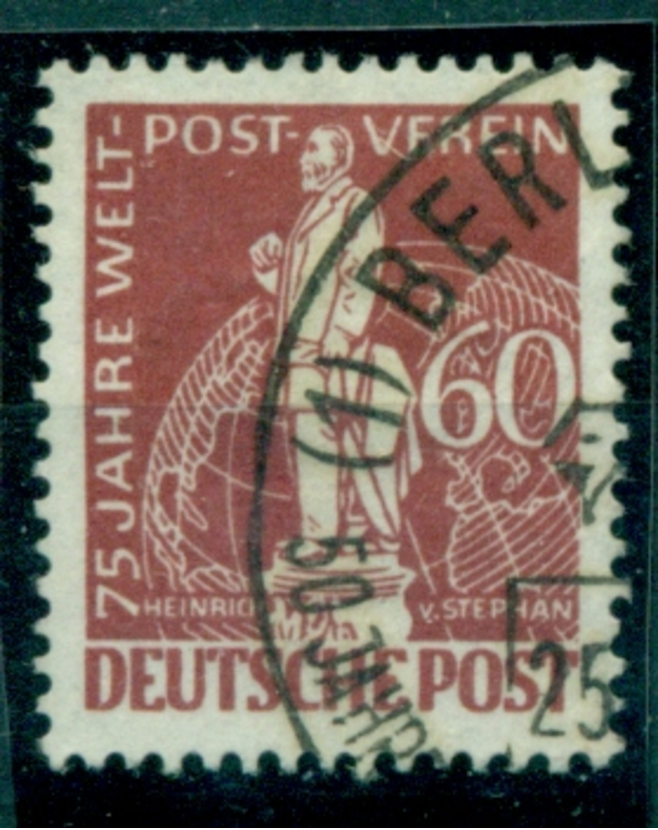 Berlin. 75 Jahre Weltpostverein Nr. 39 Gestempelt - Used Stamps