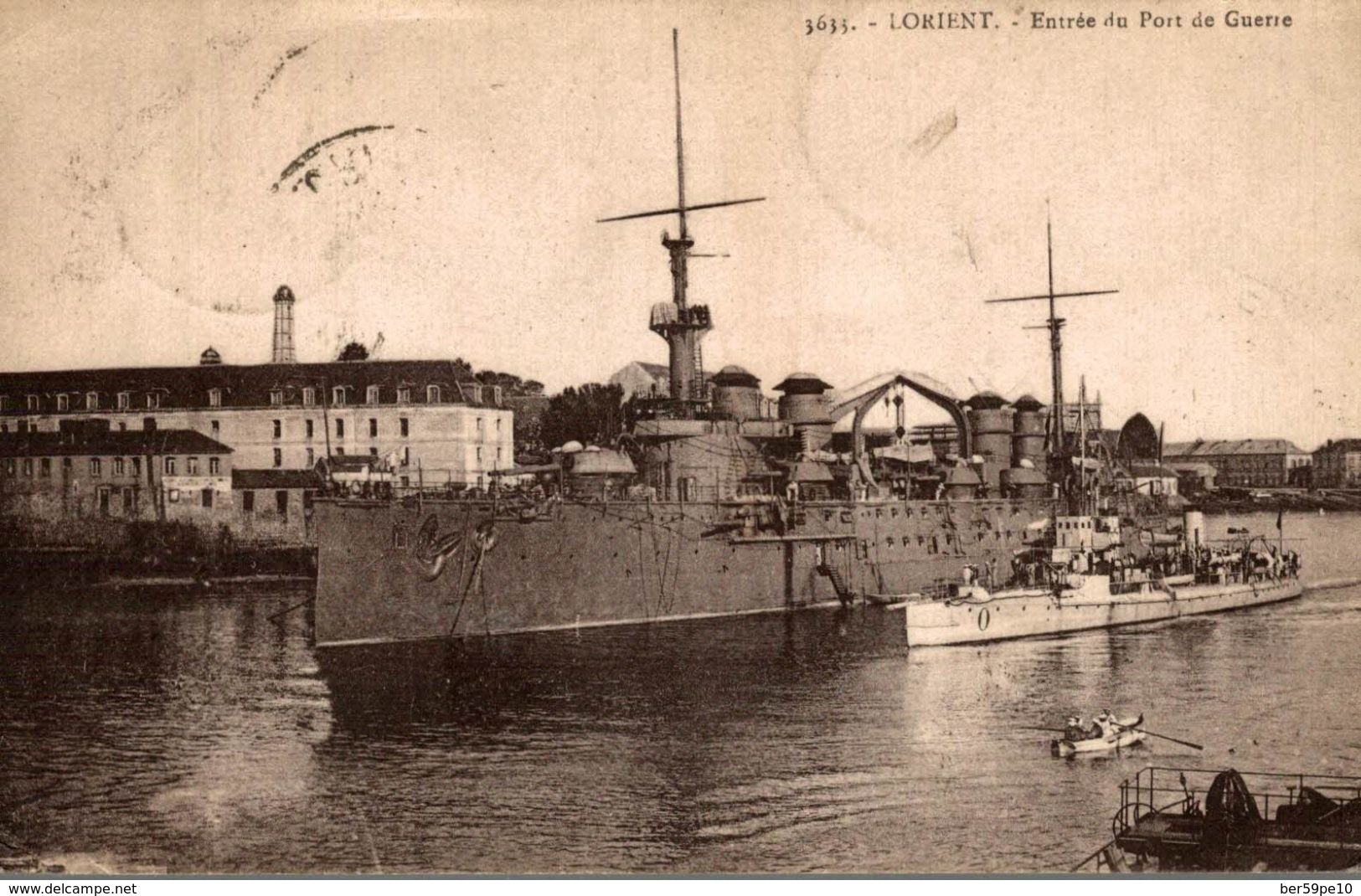 LORIENT ENTREE DU PORT DE GUERRE - Matériel