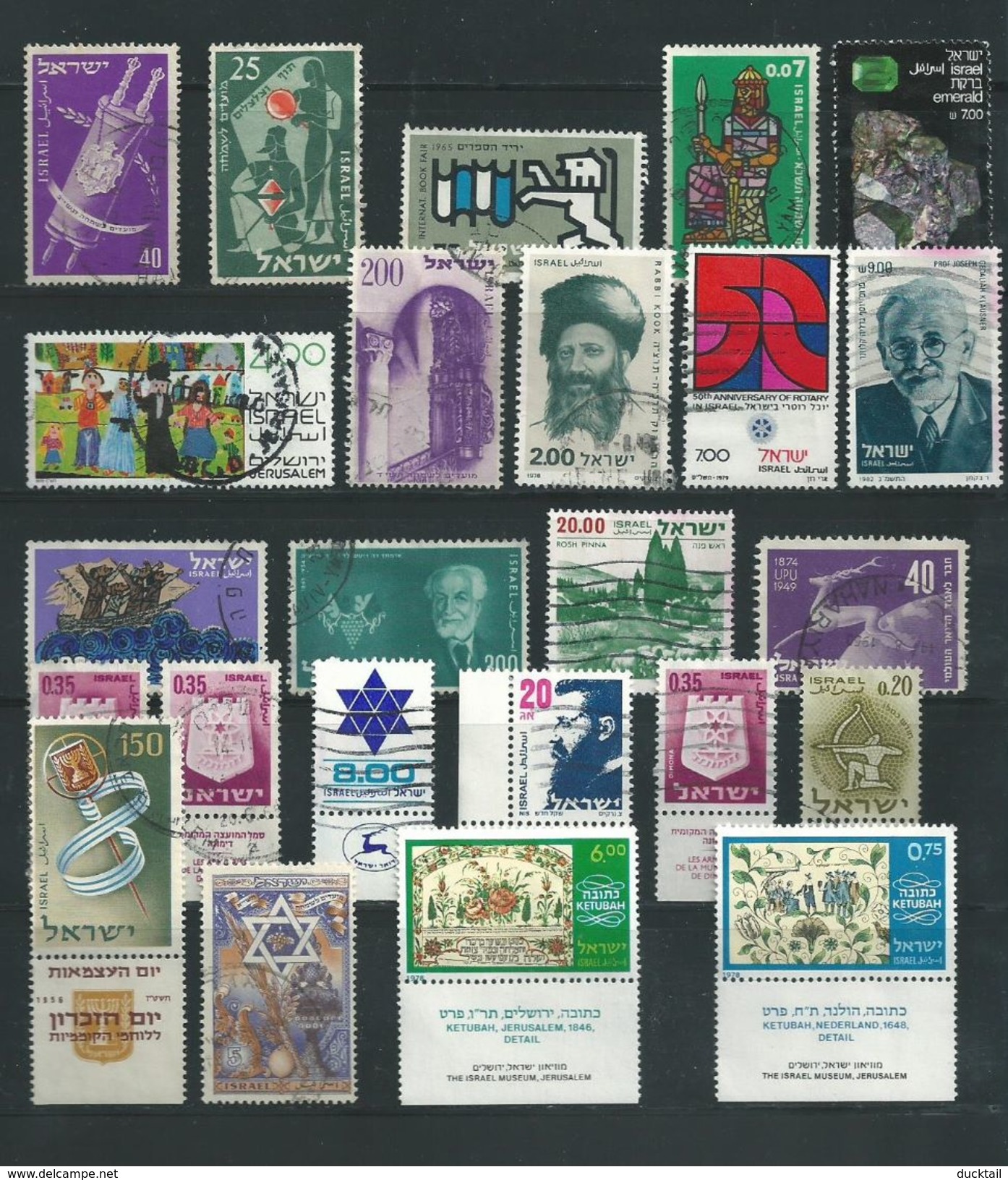 RB - 24 X Israel - Pracht Lot - Afgestempeld - Nr. 416 - Vrac (max 999 Timbres)