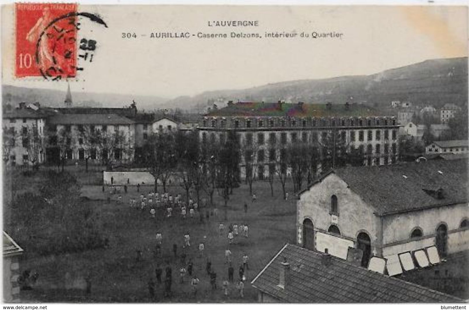 CPA Aurillac Cantal Auvergne Circulé Marché Aux Oies - Aurillac