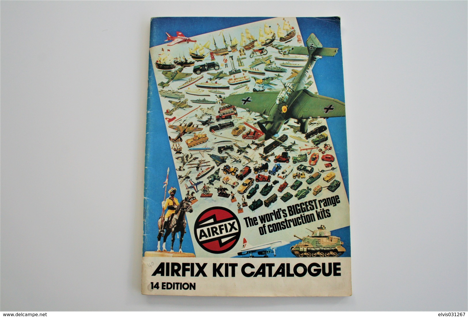 Vintage CATALOGUE : Airfix Kit Catalogue, 14e Edition, A4 Format - 73 Pages, 1977 - Vintage - Figurines