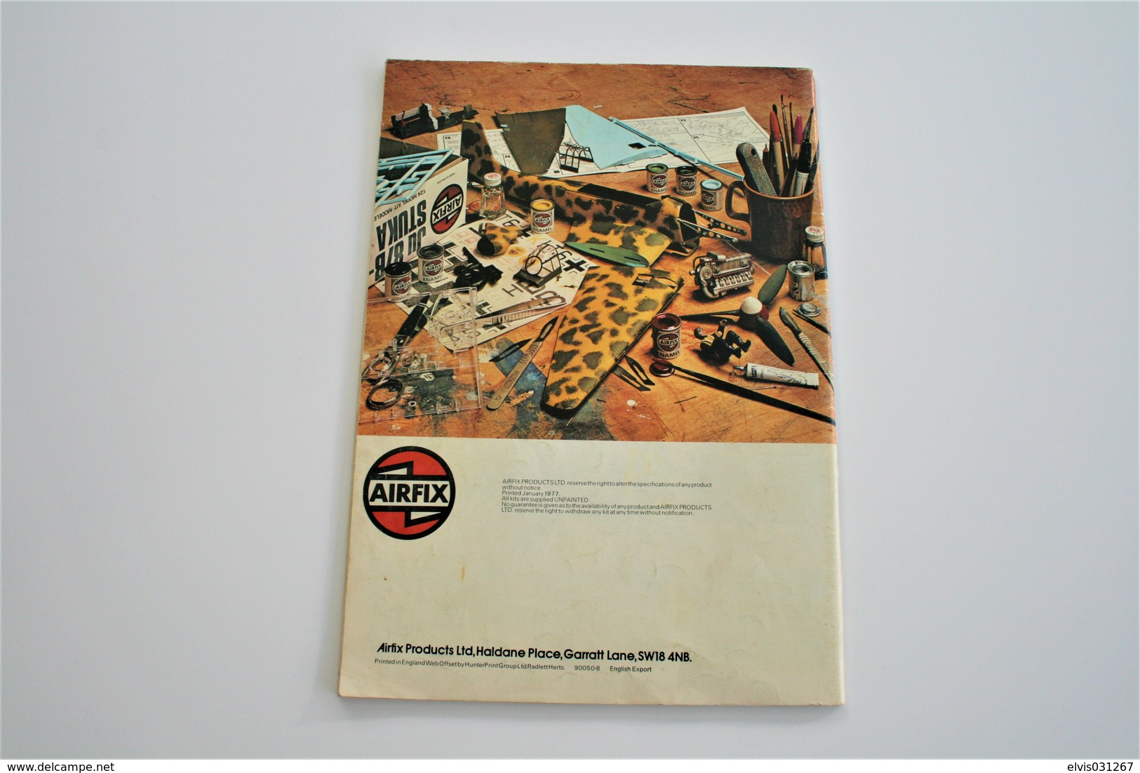 Vintage CATALOGUE : Airfix Kit Catalogue, 14e Edition, A4 Format - 73 Pages, 1977 - Vintage - Figurines