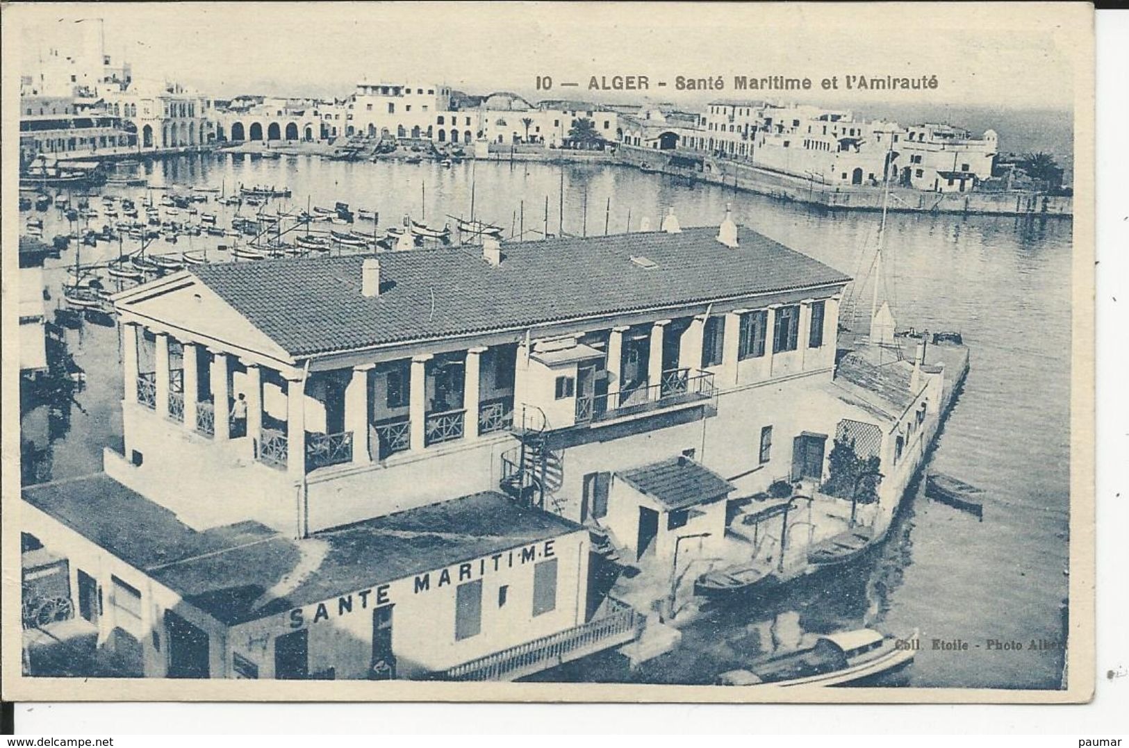 Alger  L'Amirauté Et Santé Maritime - Algiers