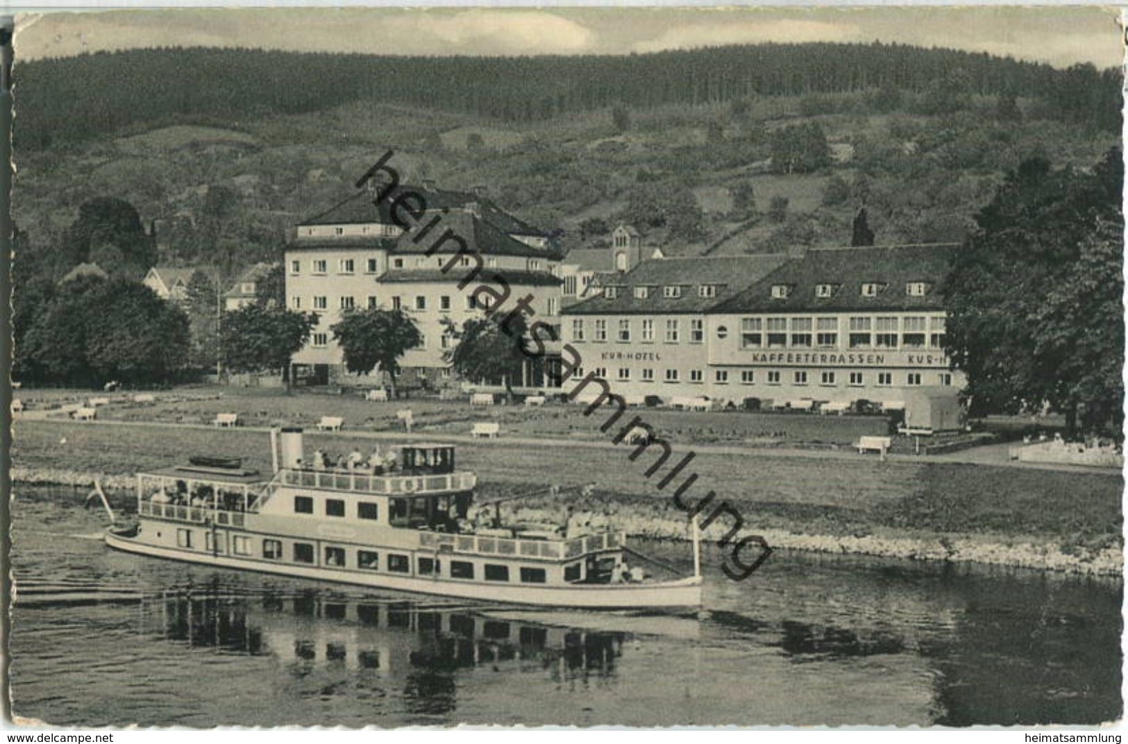 Bad Karlshagen - Kindersolbad - Kurhotel - Fahrgastschiff - Bad Karlshafen