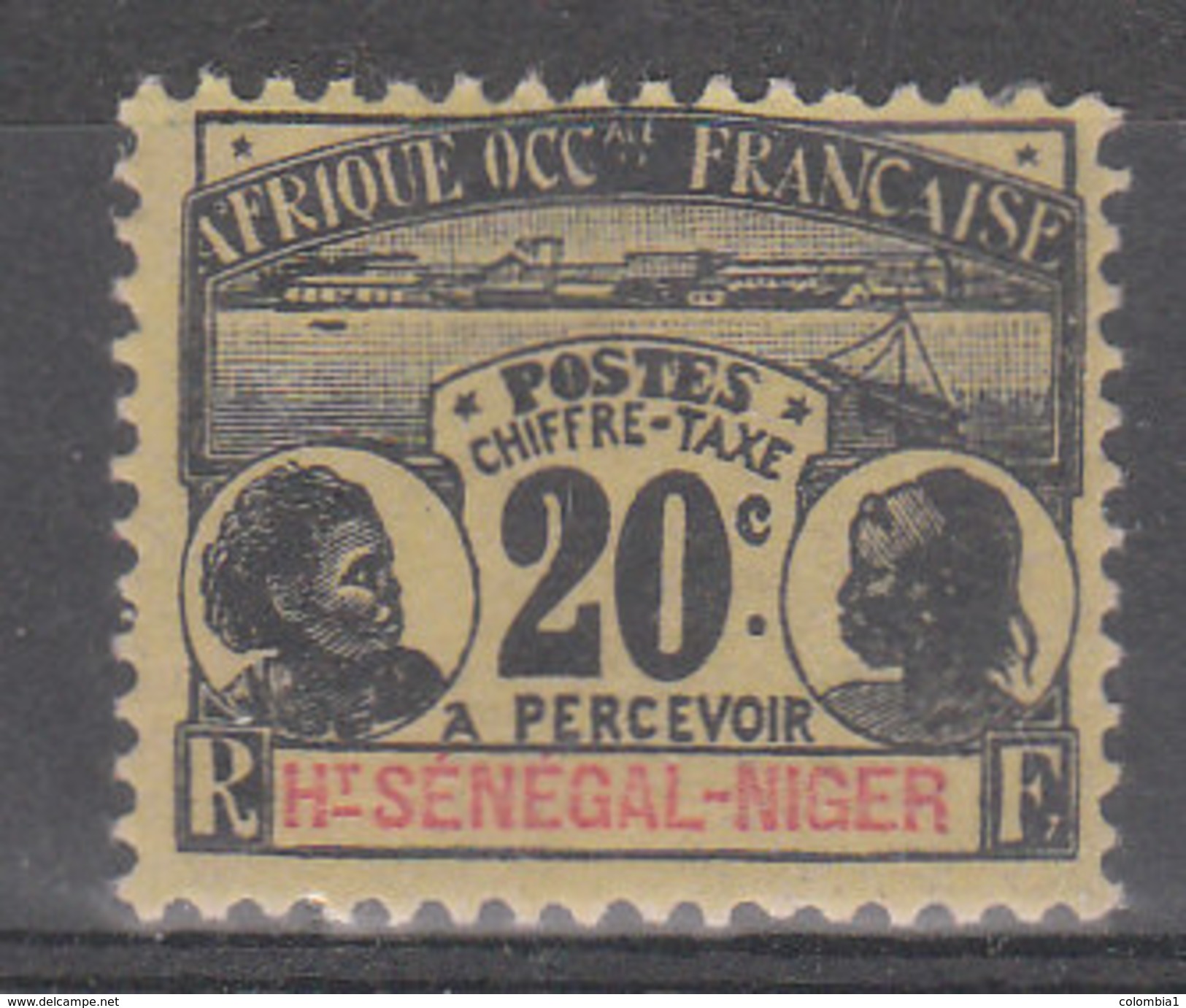 HAUT-SENEGAL Et NIGER YT TAXE 4 - Unused Stamps