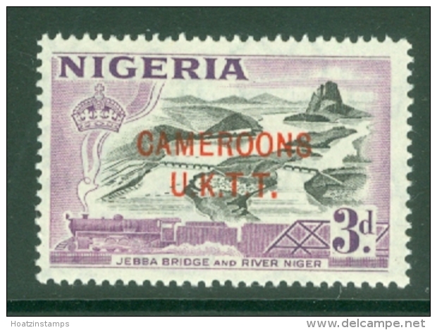 Cameroons Trust Territory: 1960/61   Pictorial 'Cameroons U.K.T.T.' OVPT   SG T5    3d    MNH - Camerun (1960-...)