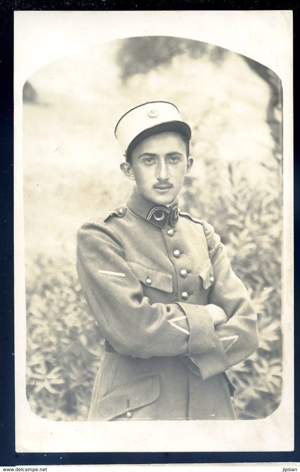 Cpa  Carte Photo Un Militaire -  SEP17-43 - Personnages