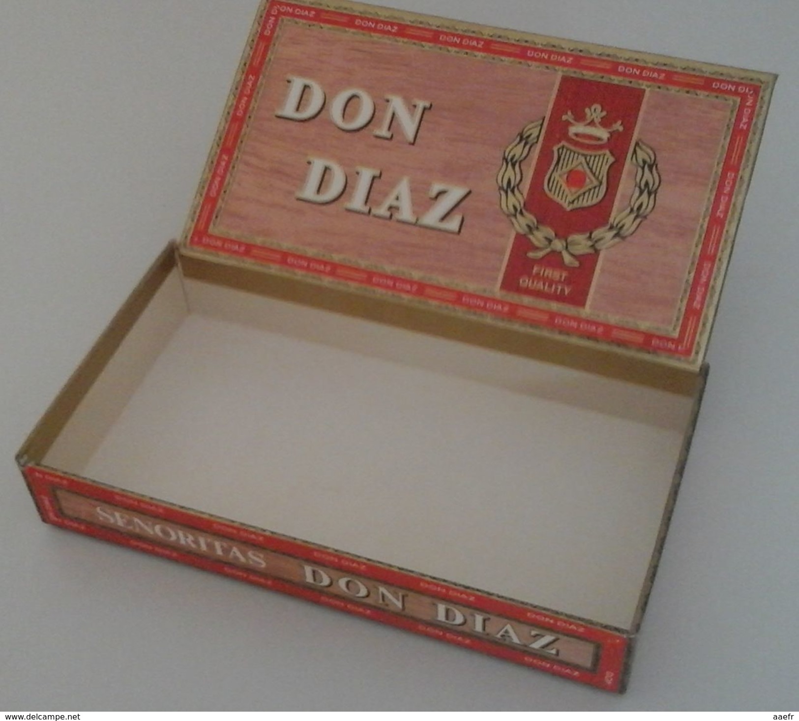 Boîte à Cigares DON DIAZ Senoritas - Tabaksdozen (leeg)