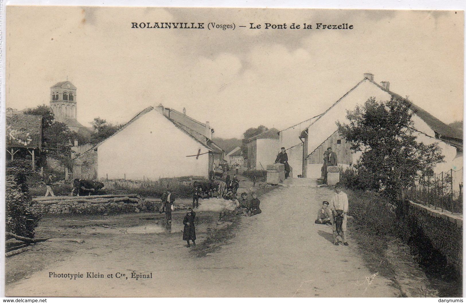 88   ROLAINVILLE      Le Pont De La Frezelle - Autres & Non Classés