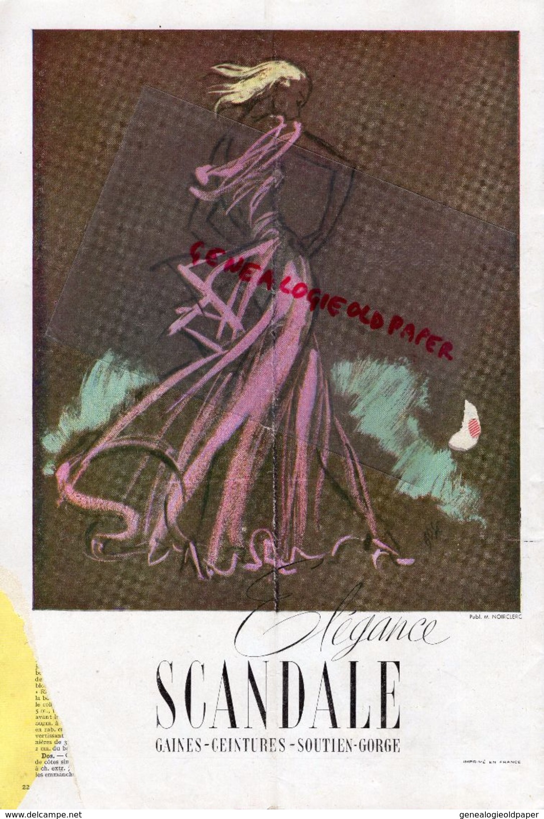 REVUE MODES & TRAVAUX- OCTOBRE 1947- N° 563- DESSIN DE BRENOT-CARVEN-MADELEINE DE RAUCH-ANDRE LEDOUX-MODE - Mode