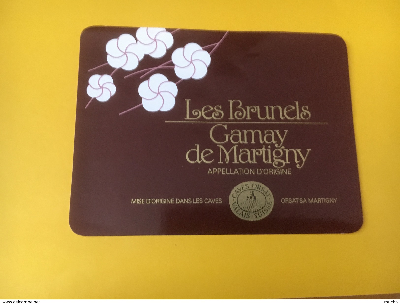 5517 -  Les Brunels Gamay De Martigny Suisse - Blumen