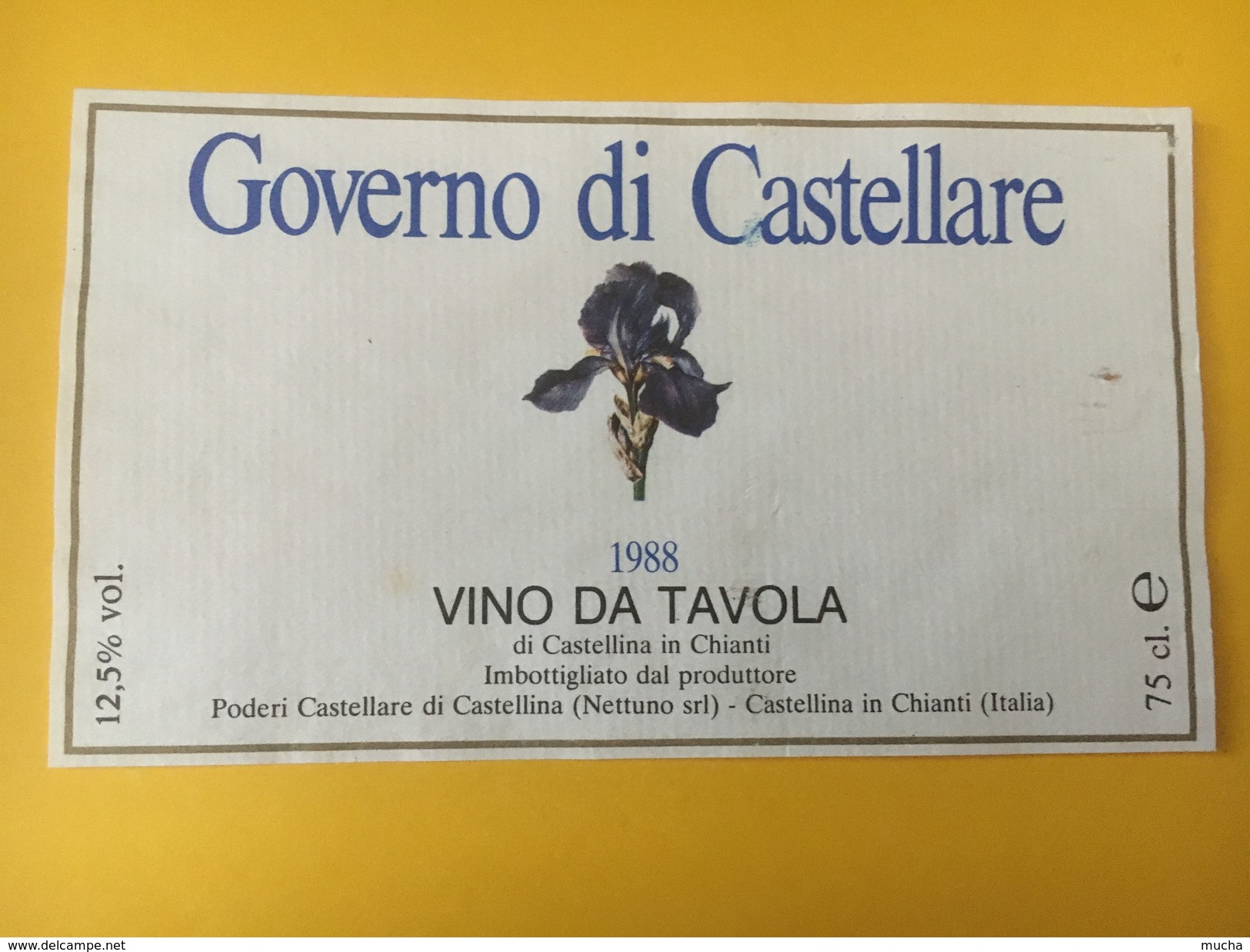 5518 -  Governo Di Castellare 1988 Italie - Fiori