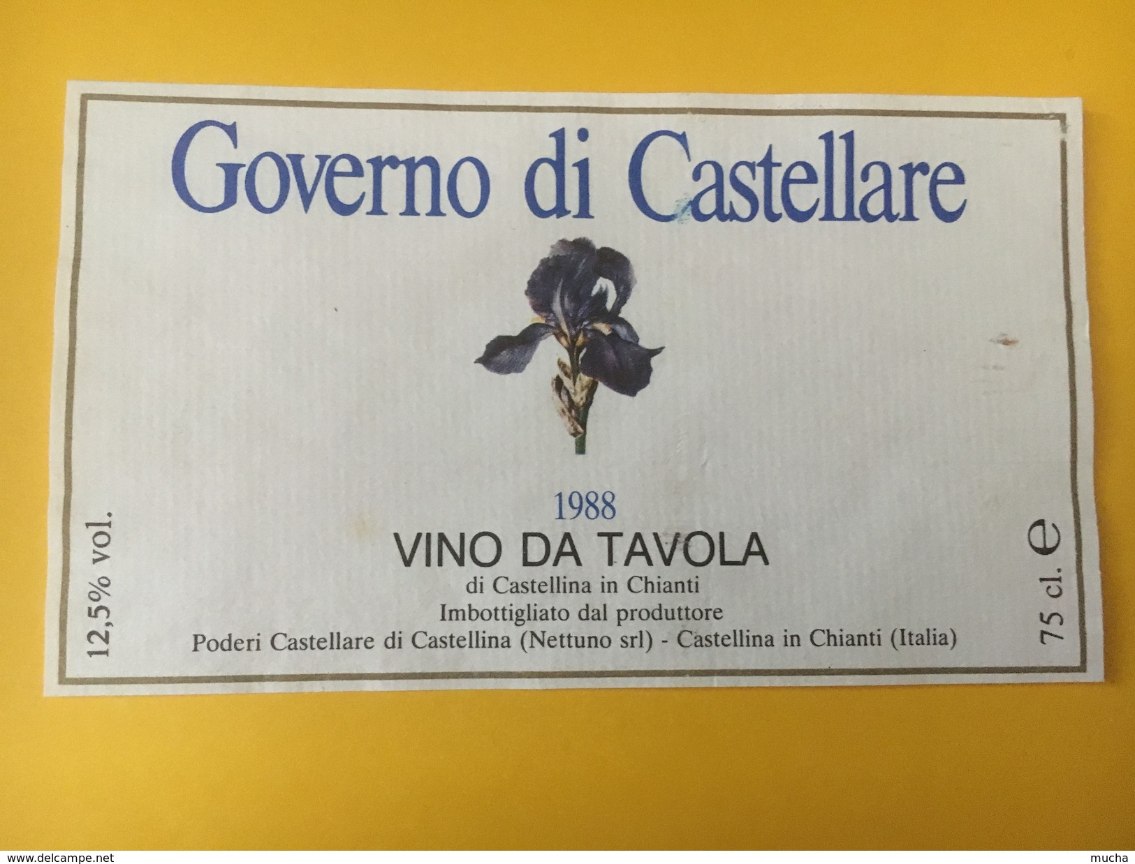 5518 -  Governo Di Castellare 1988 Italie - Fleurs