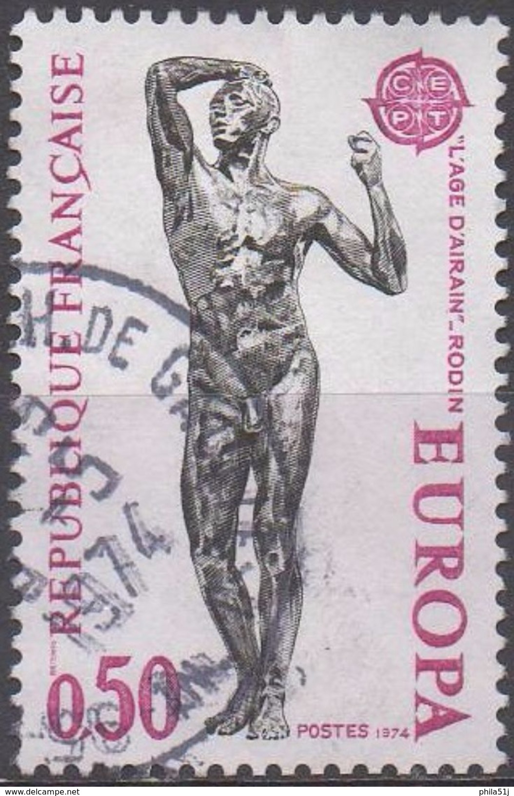 EUROPA  FRANCE  N°1789__OBL VOIR SCAN - 1974