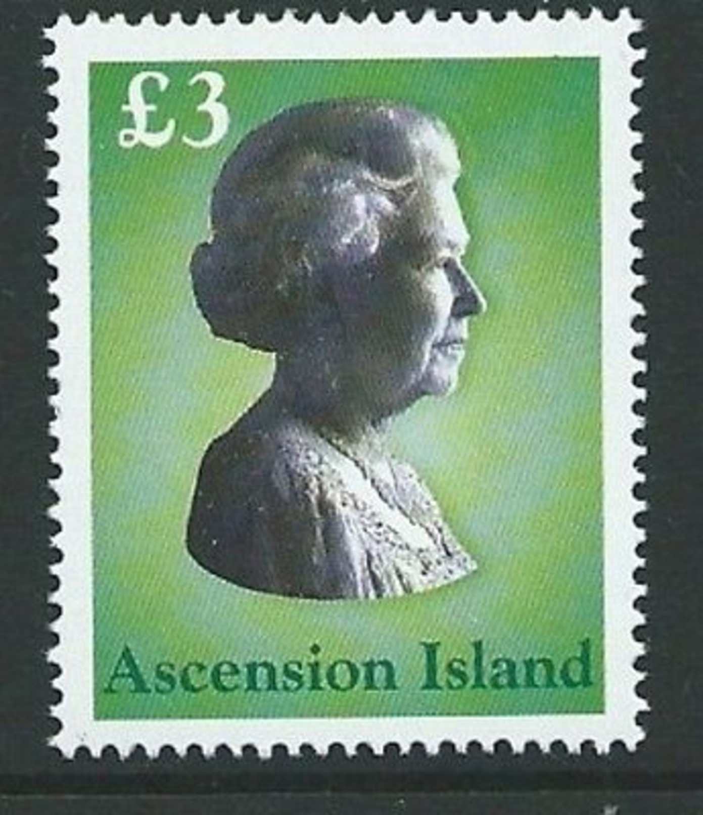 ASCENSION SG875 2003 £3 QUEEN ELIZABETH II MNH - Ascension