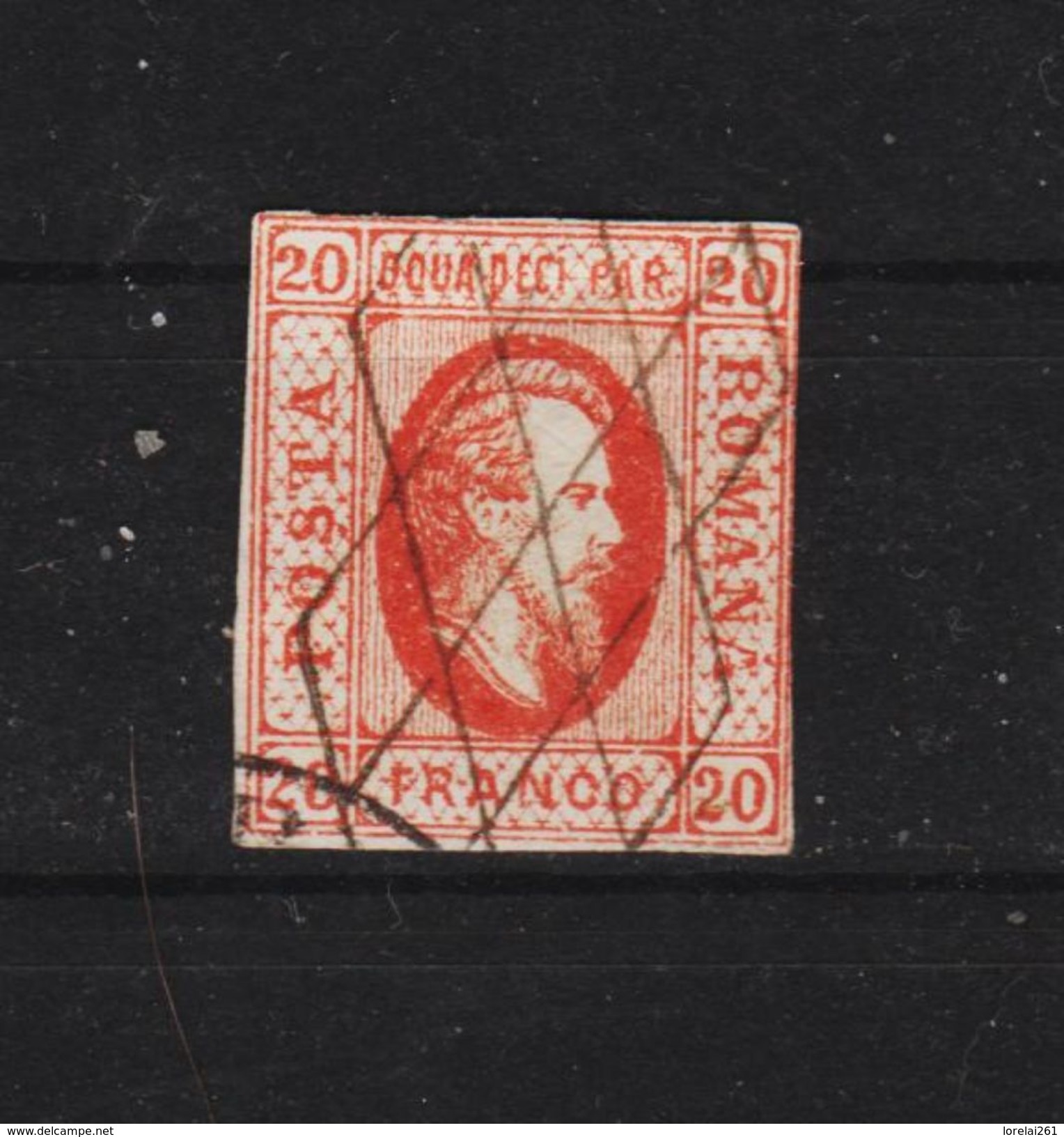 1865 - Cuza   Mi No 13 - 1858-1880 Moldavie & Principauté