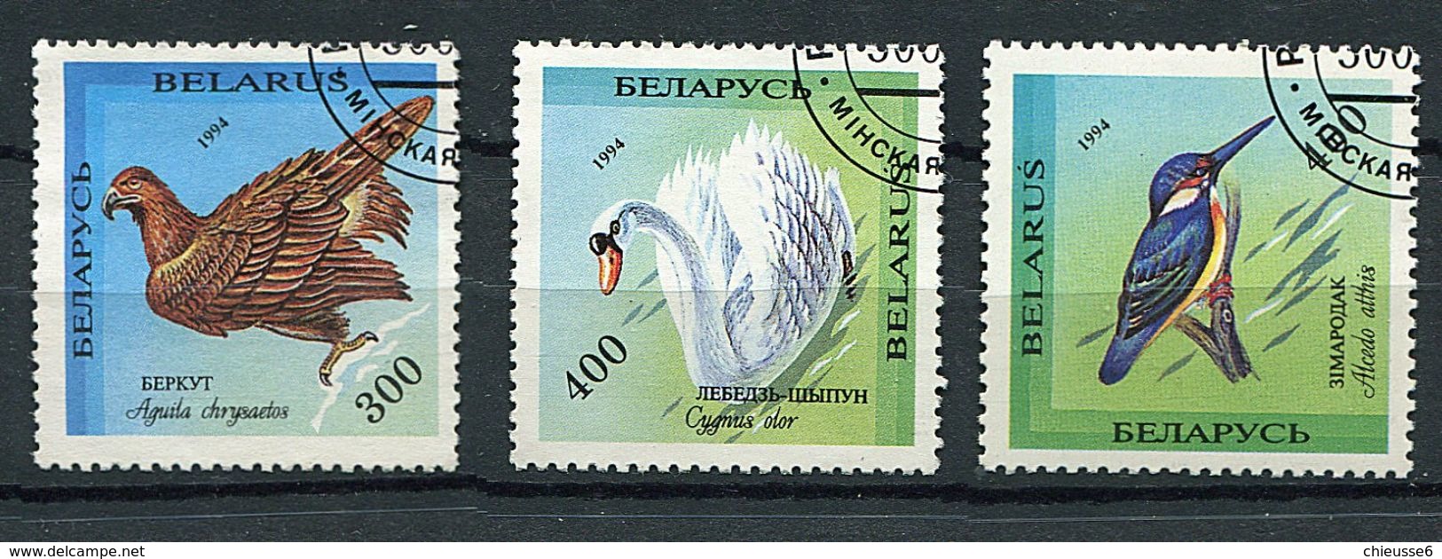(CL 14 - P39) (lot 22) Bielorussie Ob Lot De 3 Tbres - Oiseaux - - Burkina Faso (1984-...)