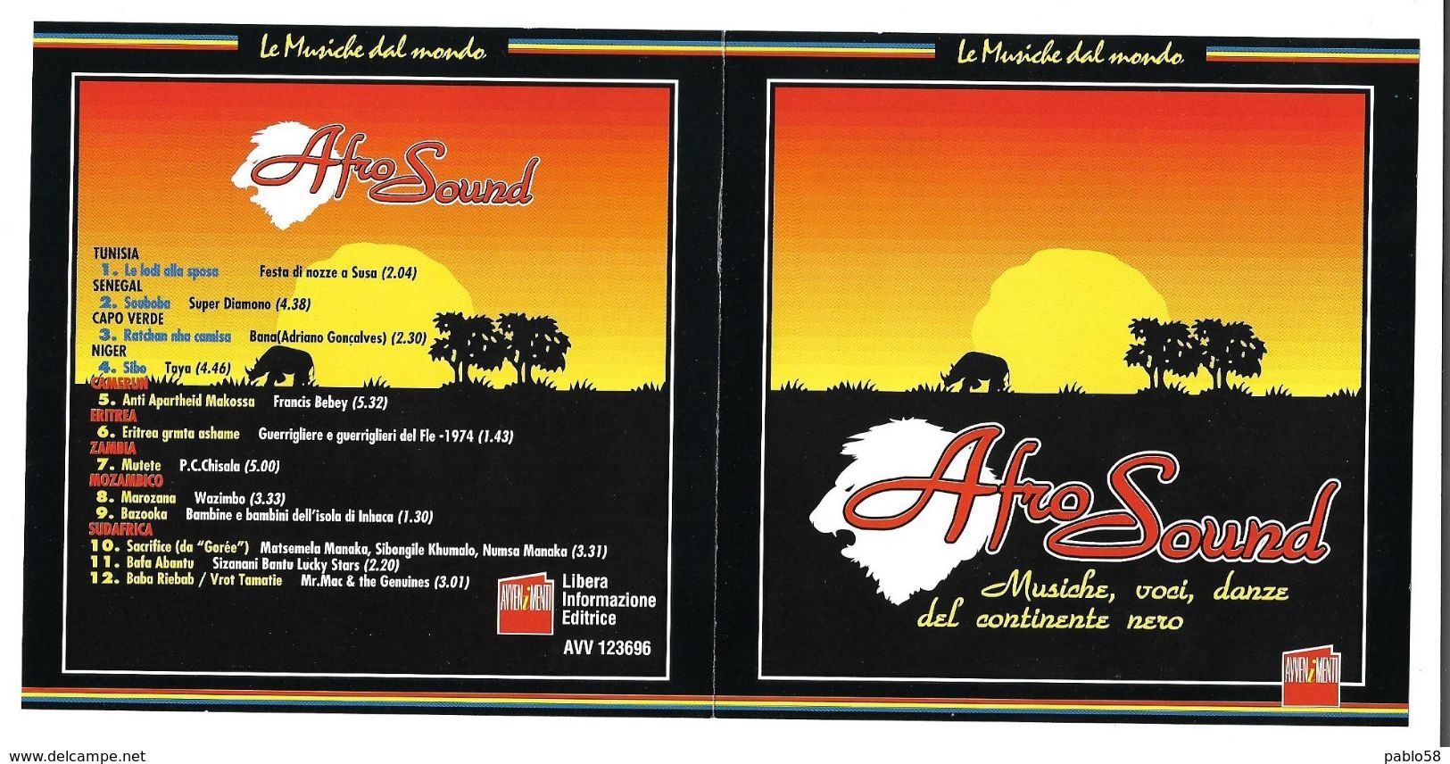 Afro Sound, Musiche Dal Continente Nero - Musiche Del Mondo