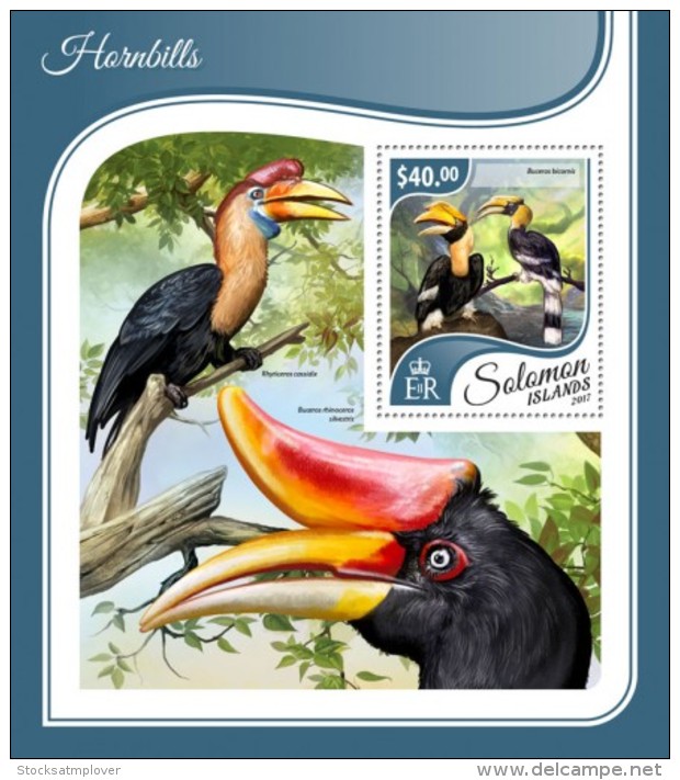 SOLOMON ISLANDS 2017 Hornbills - Solomon Islands (1978-...)