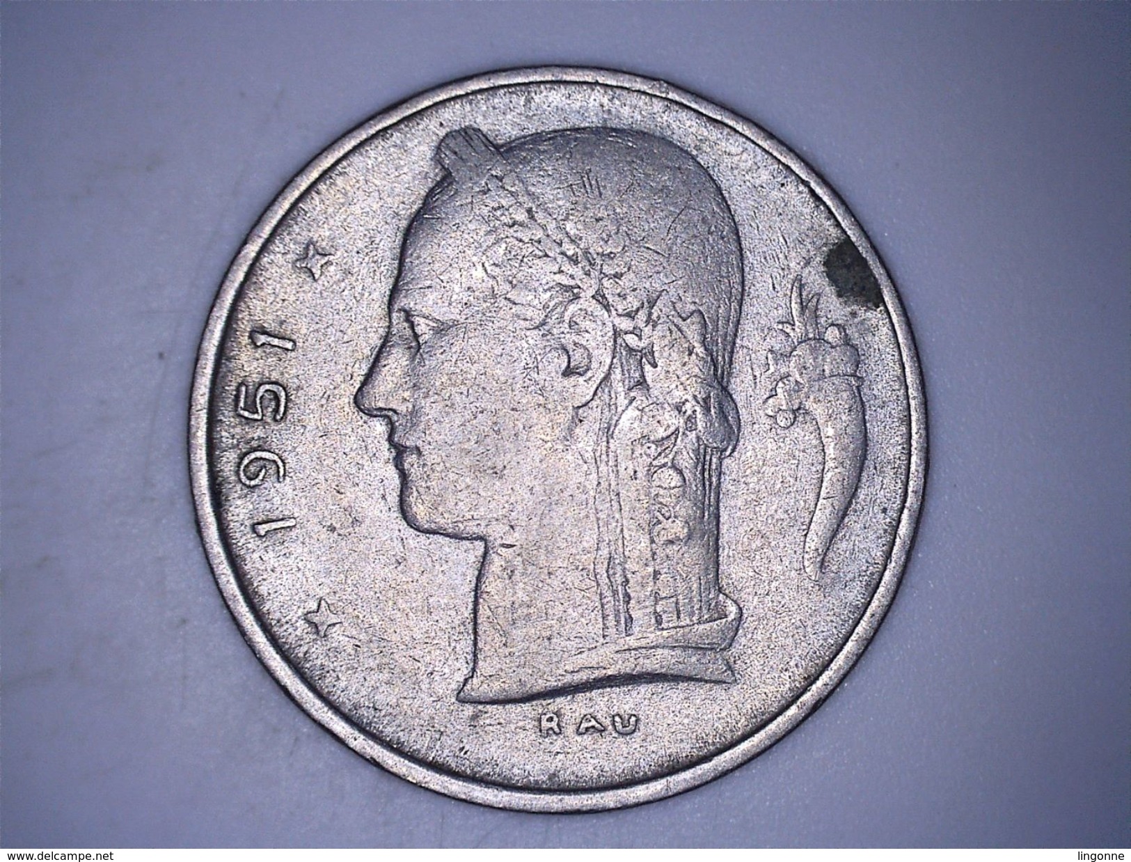 BELGIQUE - 1 FRANC 1951 - 1 Franc