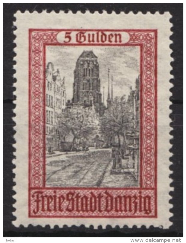 "Marienkirche", 5 Gulden; 210; ** - Ungebraucht