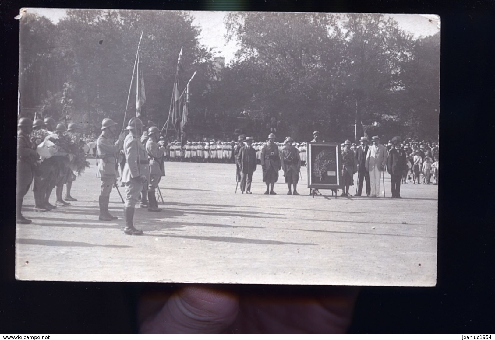 COURTENAY CP PHOTO MILITAIRE REMISE DECO - Courtenay