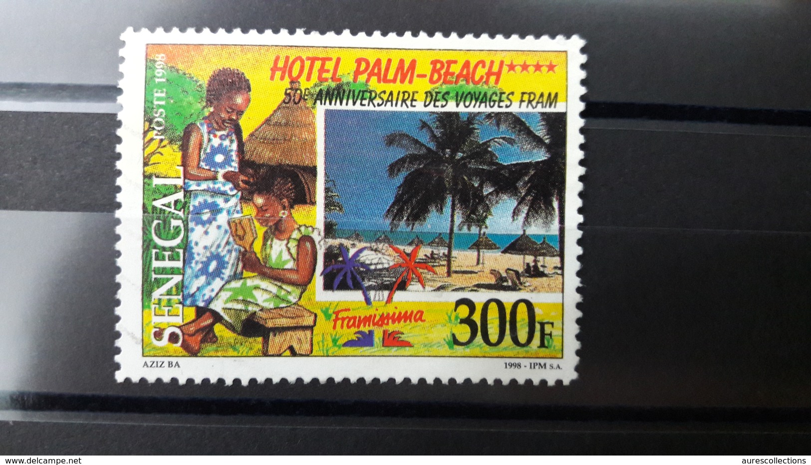 SENEGAL 1998 YT 1285AE - Hotel Palm Beach - Tourism Tourisme - USED - Sénégal (1960-...)