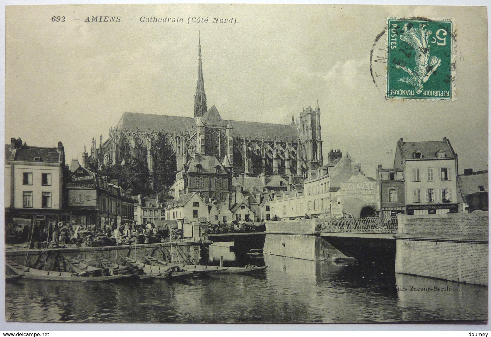 CATHÉDRALE ( CÔTÉ NORD ) - AMIENS - Amiens