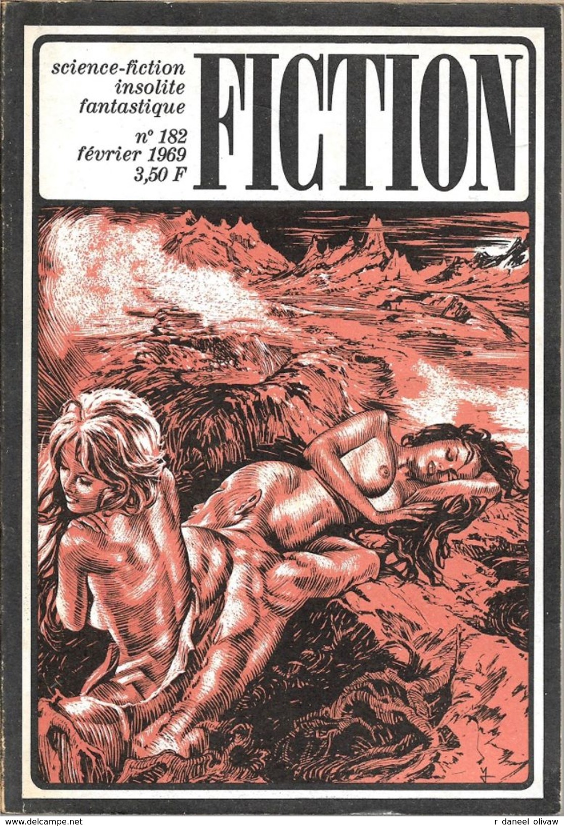 Fiction N° 182, Février 1969 (TBE) - Fictie