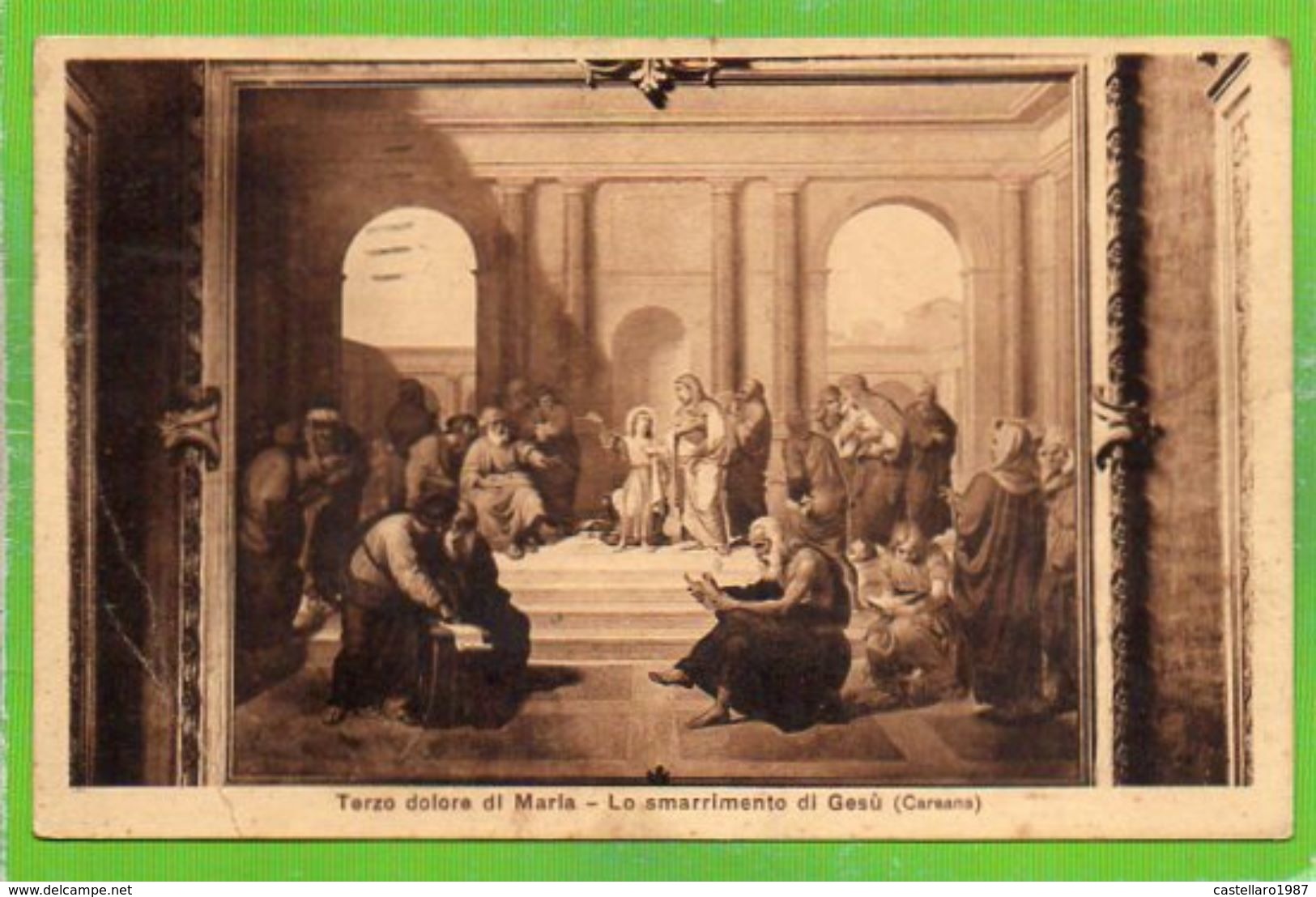 RHO - Santuario - Terzo Dolore Di Maria - Lo Smarrimento Di Gesù (Carsana) - Formato Piccolo - Rho