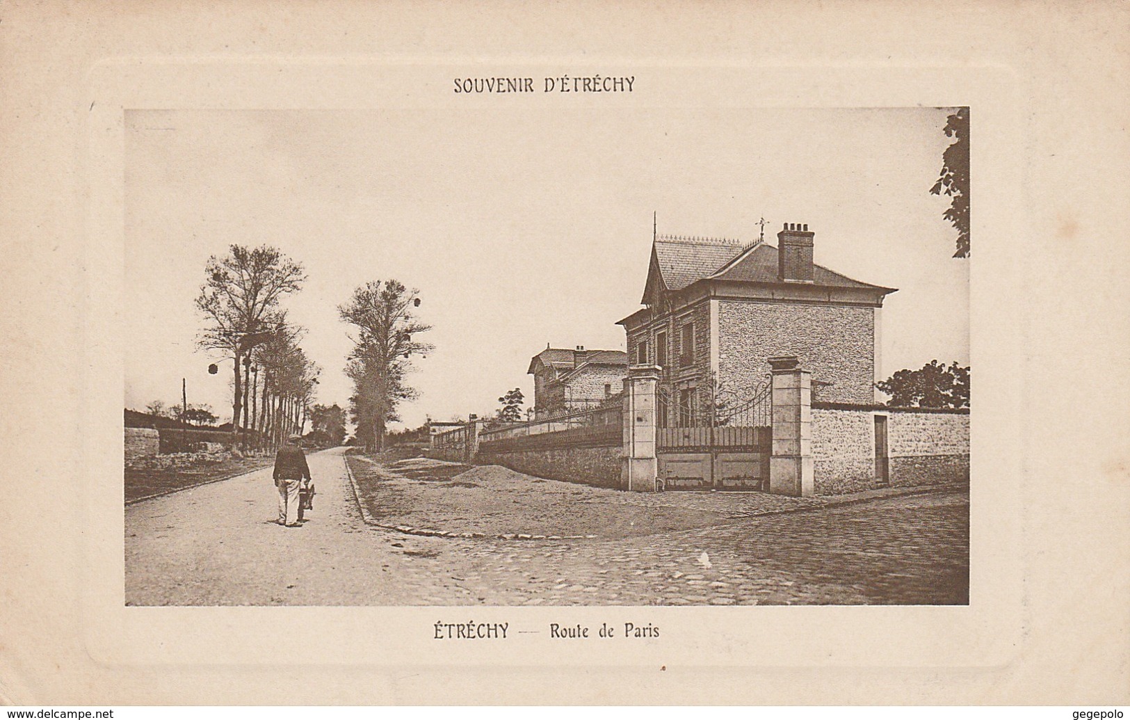 Souvenir D' ETRECHY -  Route De Paris - Etrechy