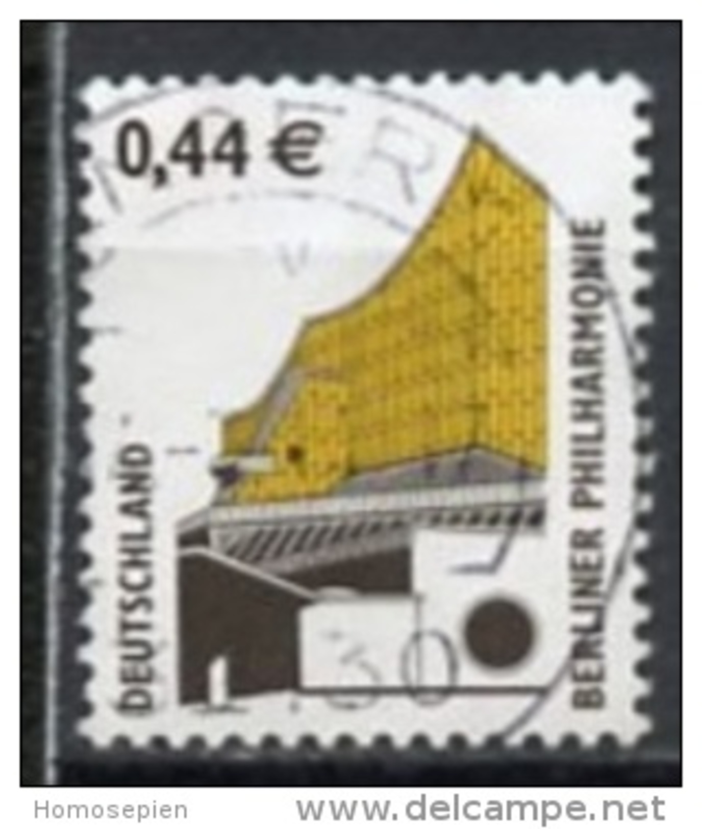 Allemagne Fédérale - Germany - Deutschland 2002 Y&T N°2126 - Michel N°2298 (o) - 0,44€ Philarmonie De Berlin - Oblitérés