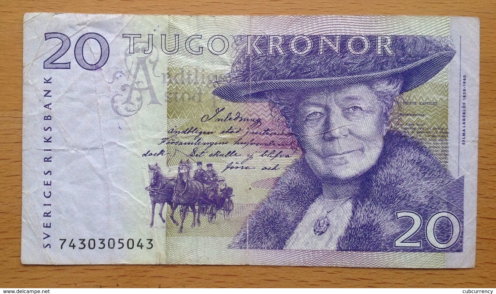 Sweden 20 Kronor - Suède