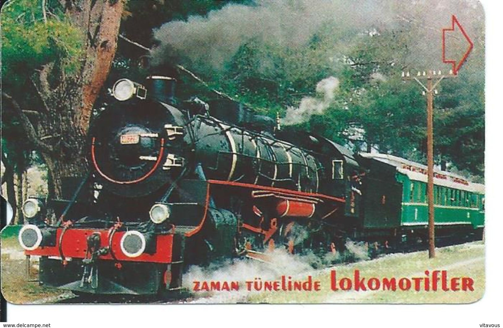 Train Locomotice Train Télécarte Turquie Phonecard Telefonkarte  (S. 816) - Turquie