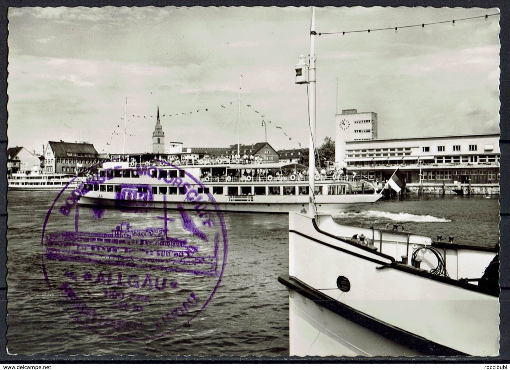 Schiffahrt Bodensee, Sonderstempel & Marke - Ferries